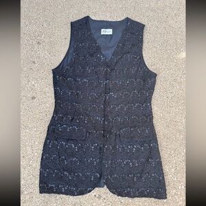 Vintage FX Trends Sequined Blouse Size S